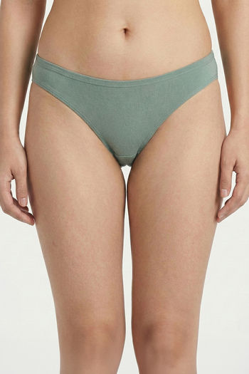 Zivame Low Rise Full Coverage Bikini Panty (Pack of 3) - Multicolor — image 10